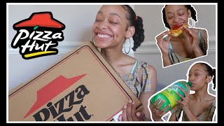 ASMR ♡ PIZZA HUT MUKBANG 🍕