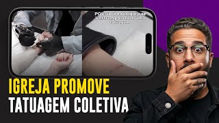 IGREJA REINO PROMOVE TATUAGEM COLETIVA