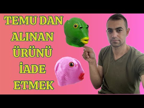 TEMU DAN ALINAN ÜRÜNÜ NASIL İADE EDERİM (Temu dan Alınan Ürün İadesi )