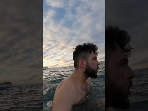 Swimming in the Arctic Ocean