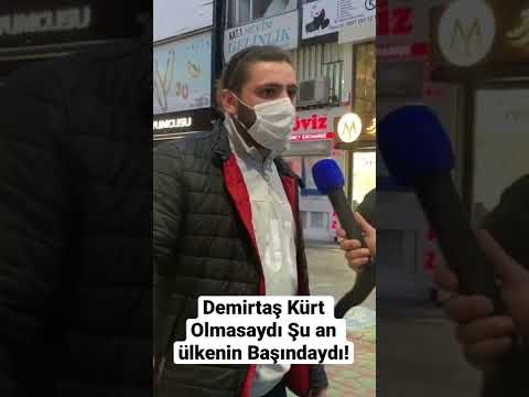 Demirtaş Kürt Olmasaydı Ülkenin Başındaydı! Katılıyor musunuz? #demirtaş