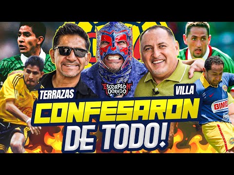 Germán Villa e Isaac Terrazas con Escorpión Dorado #AlVolante Los “suavecitos” del futbol mexicano