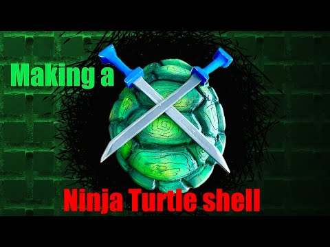 Making a Ninja Turtle Shell out of Foam