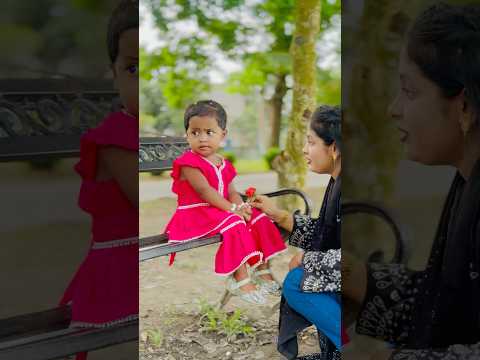 ওয়াজিহা যখন ফুলের সাথে রাগ করে🤕 #shorts