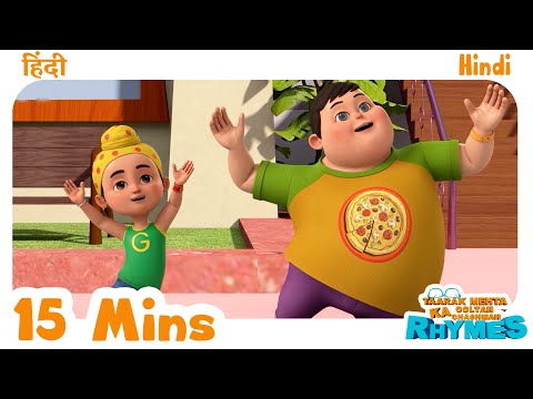 15Mins Hindi Nursery Rhymes | TMKOC Hindi Rhymes | #tmkochindirhymes