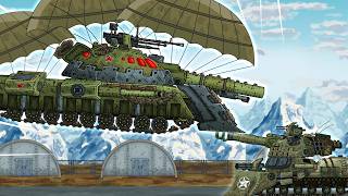THE APPEARANCE OF A SOVIET MONSTER! The T-66 Bobr is ready for battle! - Cartoons about tanks