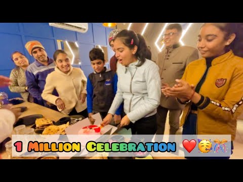 1 Million Subscribers Celebration ❤️🥳🎊 ~ Thank you Everyone 🥰🤞