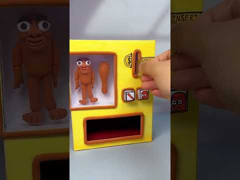 Manual DIY Tungtungtung Sahur Vending Machine#DIY #craft #handmade