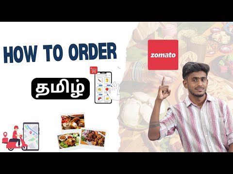 How to Order Zomato Food !! Order Food Online in Zomato !! best food delivery app in tamil