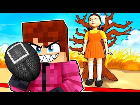 ZOSTAŁEM OCHRONIARZEM W SQUID GAME 2 w Minecraft!