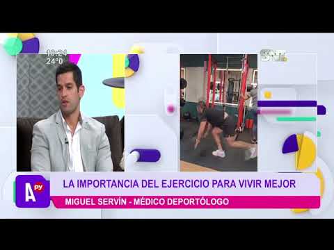 Dr. Miguel Servín destaca la importancia del ejercicio para una vida saludable