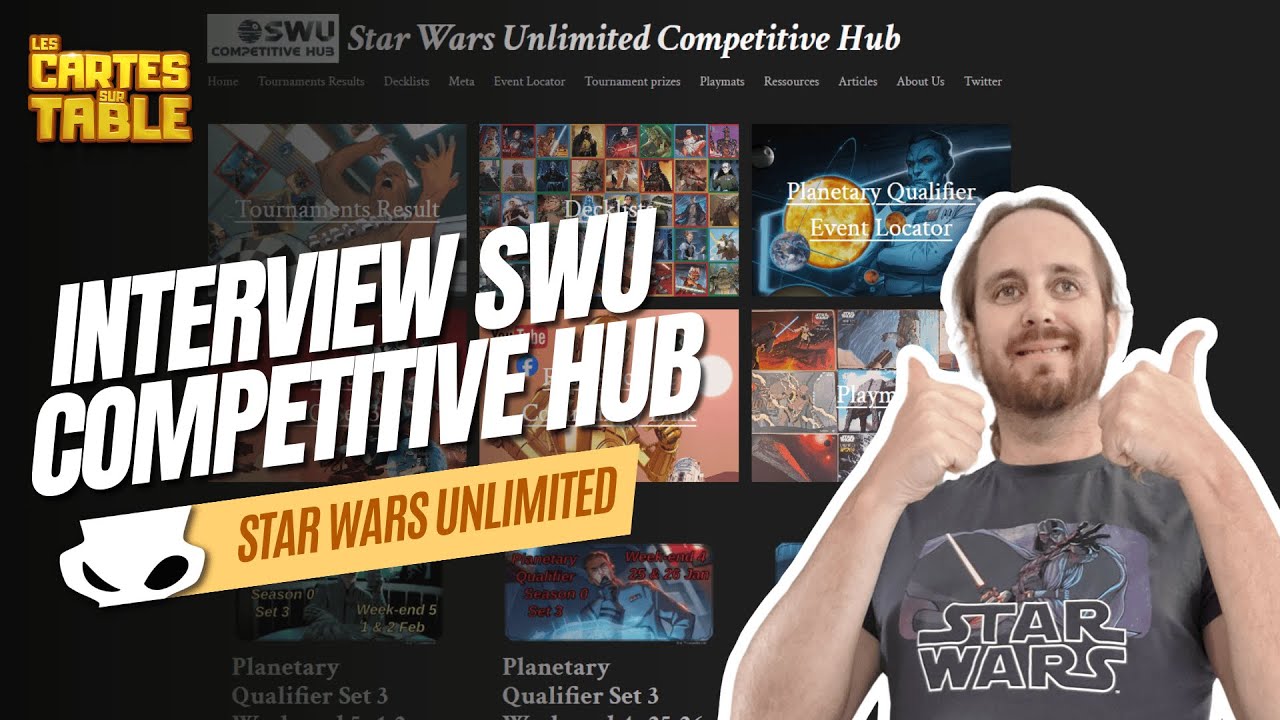 STAR WARS UNLIMITED - INTERVIEW - SWU COMPETITIVE HUB