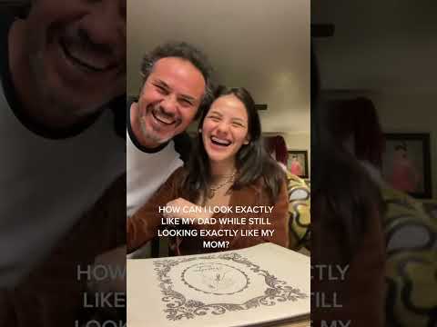 How Can I look Exactly Like my Dad While Still Looking In Exactly Like my Mom? ❤️  #family