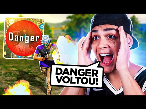 FREITAS SE EMOCIONOU AO VER QUE A DANGER DO FREE FIRE VOLTOU!