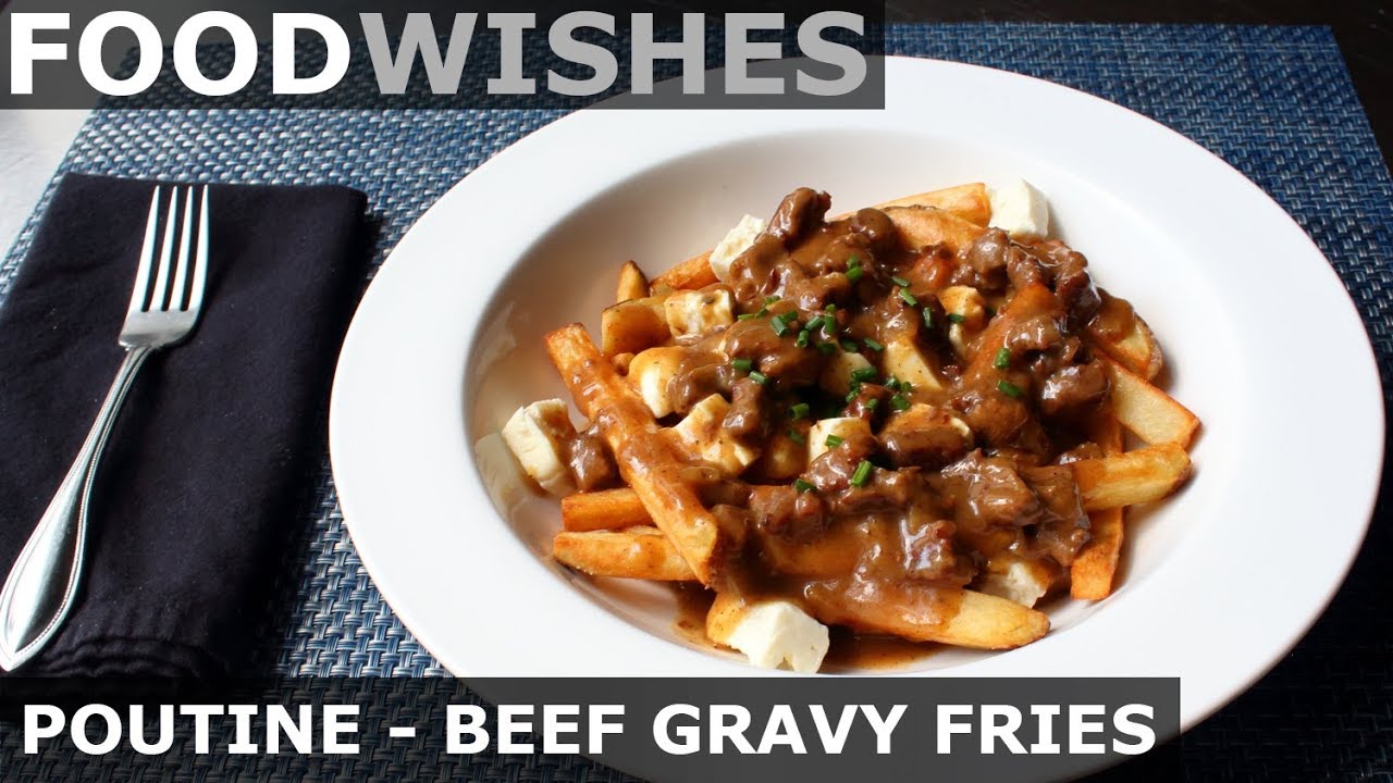 Poutine Beef Gravy Fries & Cheese