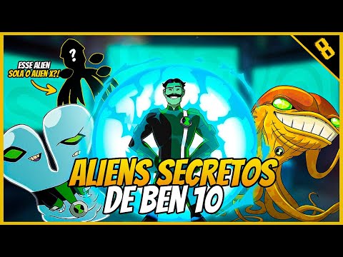 CONHEÇA OS ALIENS SECRETOS DO BEN, ALIENS OFICIAS QUE NUNCA APARECERAM NA SÉRIE