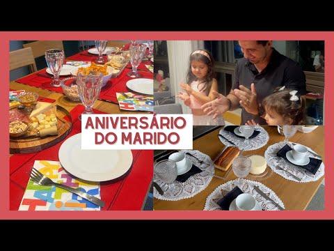 VLOG | Aniversário do marido, café da manhã especial e festa pequena para família