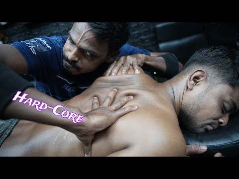 A Hardcore Body Massage By Strong Wrist Barber | Indian ASMR Bed Massage For Maximum Relaxation