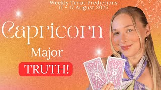 Capricorn | Expect A Miracle & A BIG Conversation! Building An Empire! | Mid August Tarot Prediction