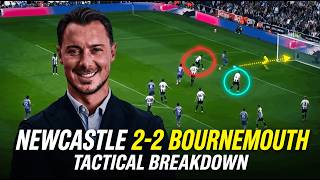 Tactical breakdown of all the goals | Newcastle United 2-2 Bournemouth