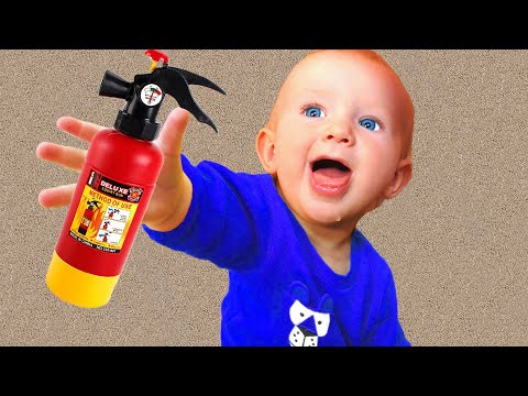 Firefighters Song for Kids by Katya and Dima