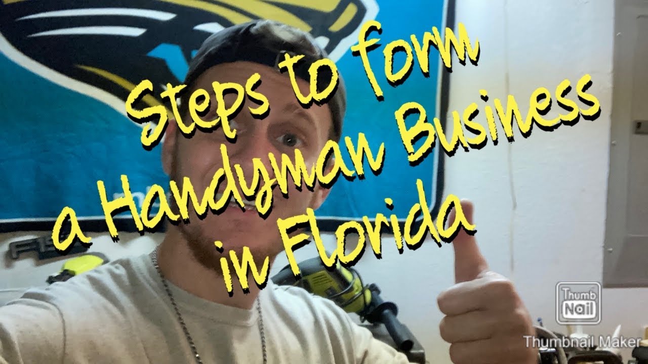 How to Start a Handyman Business in Florida 2024