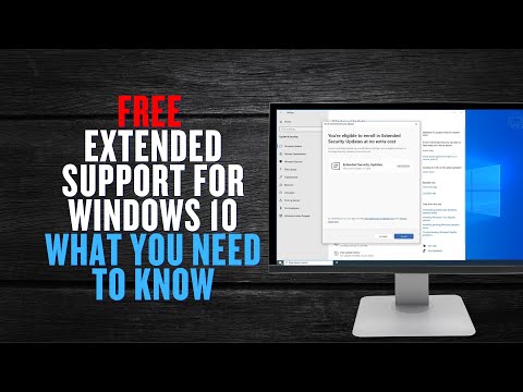Free Extended Support For Windows 10: What You Need to Know