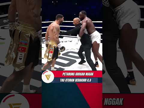 PETARUNG AROGAN NGGAK TAU ATURAN BERAKHIR K.O