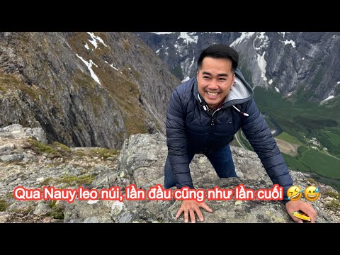 Qua Nauy leo núi, cắm trại. Nauy cảnh đẹp như vẽ
