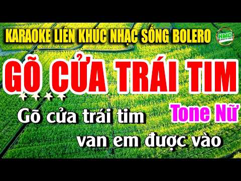 Karaoke Liên Khúc Nhạc Sống Bolero Tone Nữ Được Nhiều Người Hát Nhất – Nhạc Sống Minh Công