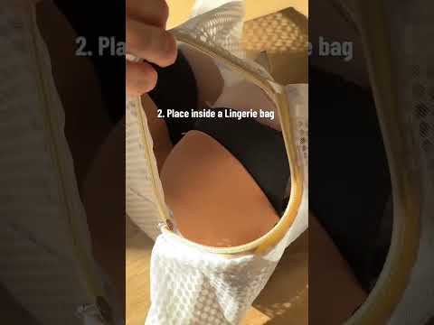 We’ve got the tips and tricks to make sure your favorite underpinnings stay in tip-top shape. #bras