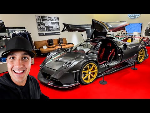 CONCESSIONÁRIA DA PAGANI E MCLAREN DENTRO DO HOTEL EM LAS VEGAS 🚀