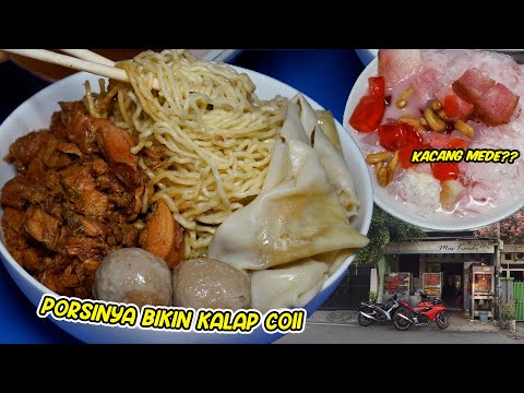 PORSINYA GA NGOTAK COII, BANYAK BANGET INI MAH - Mie Ayam Mas Kardi