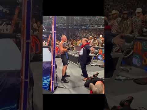 بول هيمان يوبخ بروك ليسنر بعد تحطيمه لرومان رينز في سمرسلام #مصارعة #اكسبلور #لايك #WWE #wesko #aew
