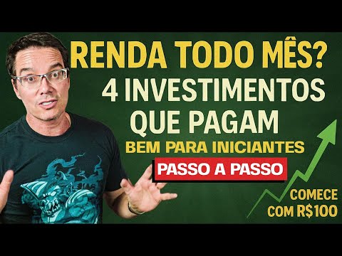 RENDA PASSIVA EM 2025: OS MELHORES INVESTIMENTOS PARA INICIANTES COMEÇAREM DO ZERO