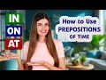 Prepositions of Time and Usage
