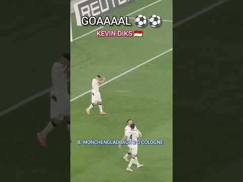 Goal!! KEVIN DIKS!!!  2-0 🔥🔥🔥B. Monchengladbach #monchengladbach  #rhinederby #bundesliga #kevindiks