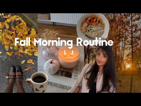 6am Fall Morning Routine before my 9-5