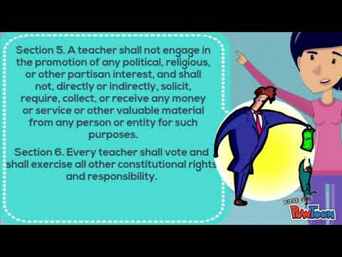Code Of Ethics For Professional Teachers Ppt Jobs Ecityworks