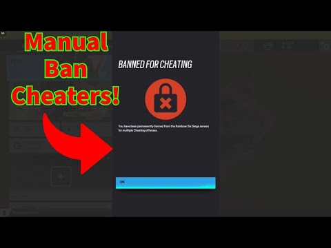 How 2 MANUALLY Ban Cheaters in Siege X!