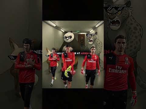 Arsenal 💀💀 #shorts #viral #goalkeeper #trending