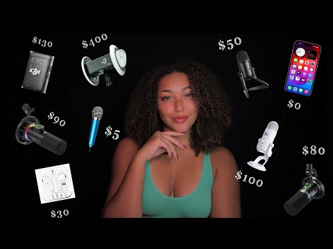 ASMR With 9 DIFFERENT MICS! 🎙️🤯 ($0-$500) Which Is The BEST?