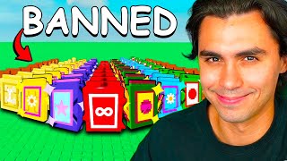INICIEI COM TODAS SEEDPACKS BANIDAS DO GROW A GARDEN