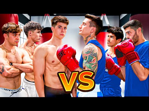 3 CULTURISTAS vs 3 BOXEADORES PROFESIONALES ¿Quién es Más Fuerte?