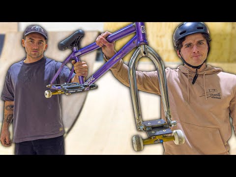 ON MÉLANGE UN SKATE ET UN BMX ! Ft @JosephGarbaccio