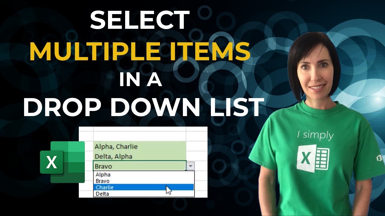 Select Multiple Items in an Excel Drop Down List - Easy VBA Trick Anyone Can Use - My Online Training Hub