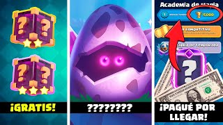 TUVE que PAGAR para LLEGAR a 15000 COPAS 😭 | CUBOS GRATIS 🎁 - clash royale