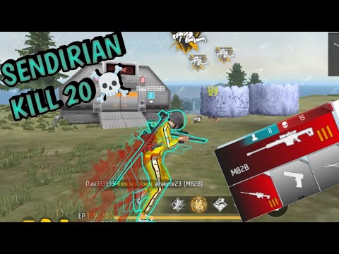 SOLO SQUAD DABEL M82B (BARETA) di incar satu server #freefire