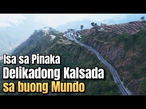 isa sa pinaka delikadong kalsada sa buong mundo | Halsema Highway | Mt. Olis