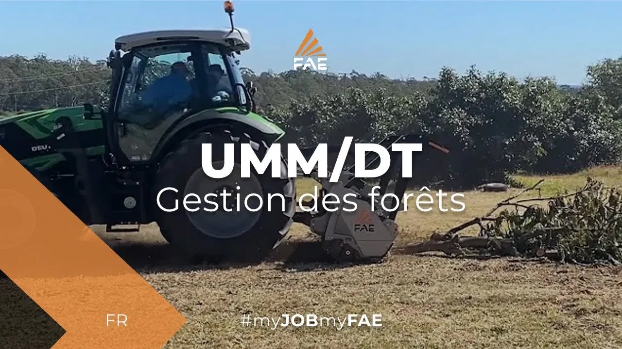 Vidéo Faucheuse forestière avec tracteur DEUTZ-FAHR en Australie